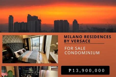 milano residences manila versace|1 Bedroom Unit For Sale The Milano Residences Interior  .